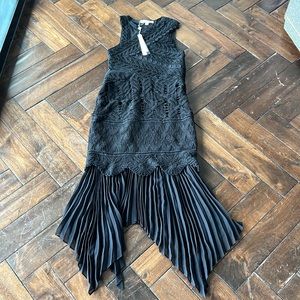 Jonathan Simkhai knit 🧶 cotton sleeveless size 6 black dress